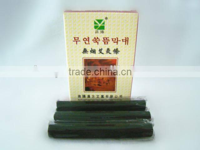 GMP korean fumeless Moxibustion bar,chinese traditional moxa stick