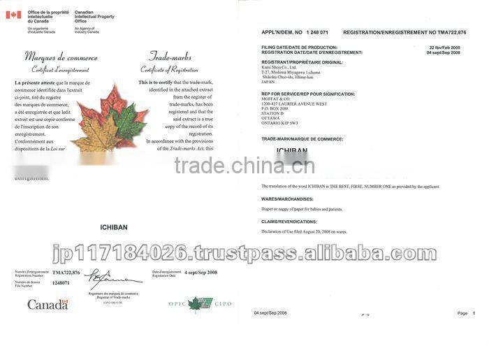 High quality and Functional disposable adult baby diapers eldary care goods with excellent water-absorbent made in Japan