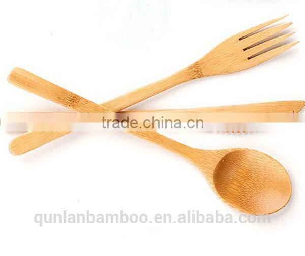 Natural Bamboo Knife Fork Spoon