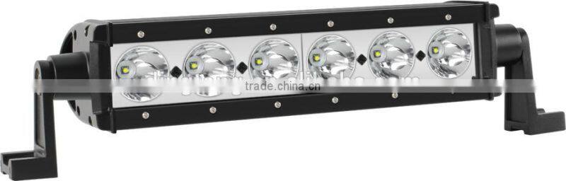18" Off Road LED Light Bar with Integrated Amber LED Strobe Light Head