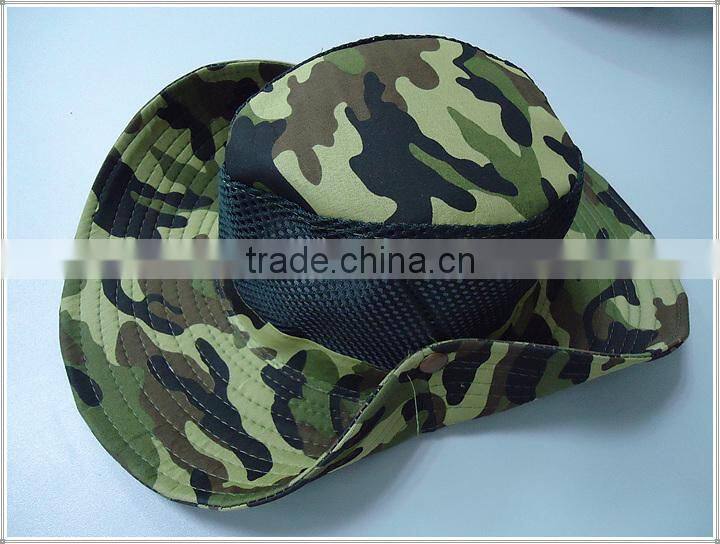 camo Bucket hat with custom design