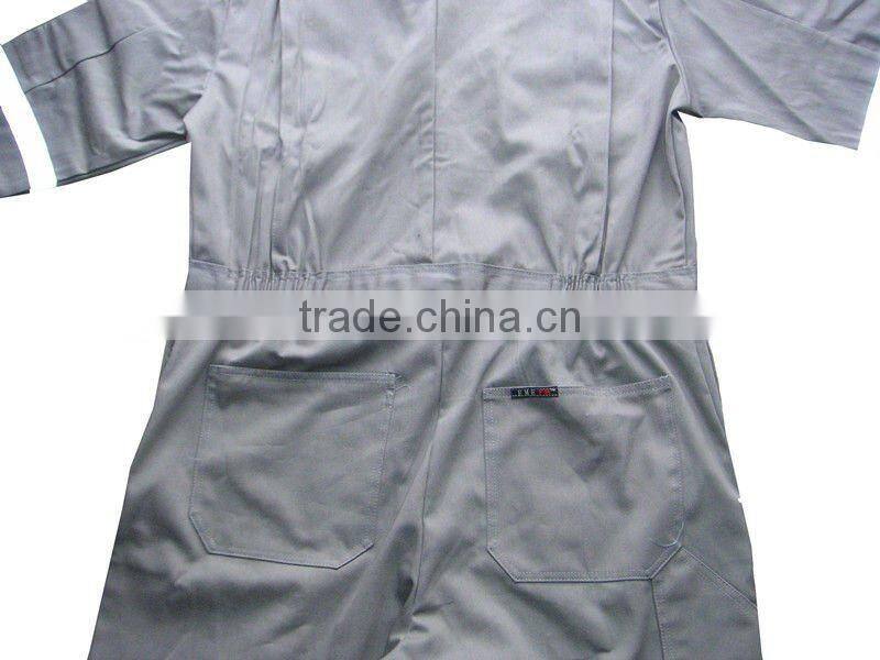 Hi-Visibility Flame Retardant Cotton Deluxe Work Coverall