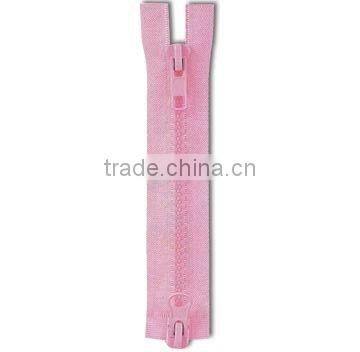 5# Plastic Zipper Two Way Open Auto Lock Slider