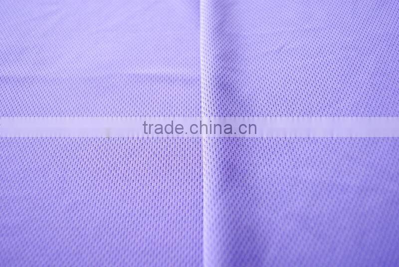 high quality polyester micro mesh fabric for men's polo T-shirt factory price