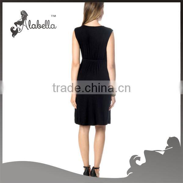 2015 Hot Selling New Style Sleeveless Sexy Maternity Dress