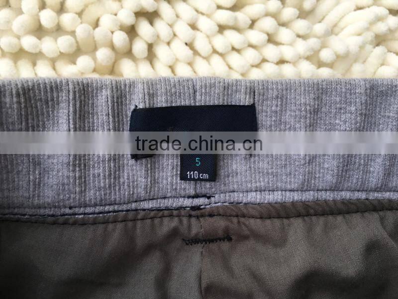 Good quality casual kids fashion design pants clothing stocklots