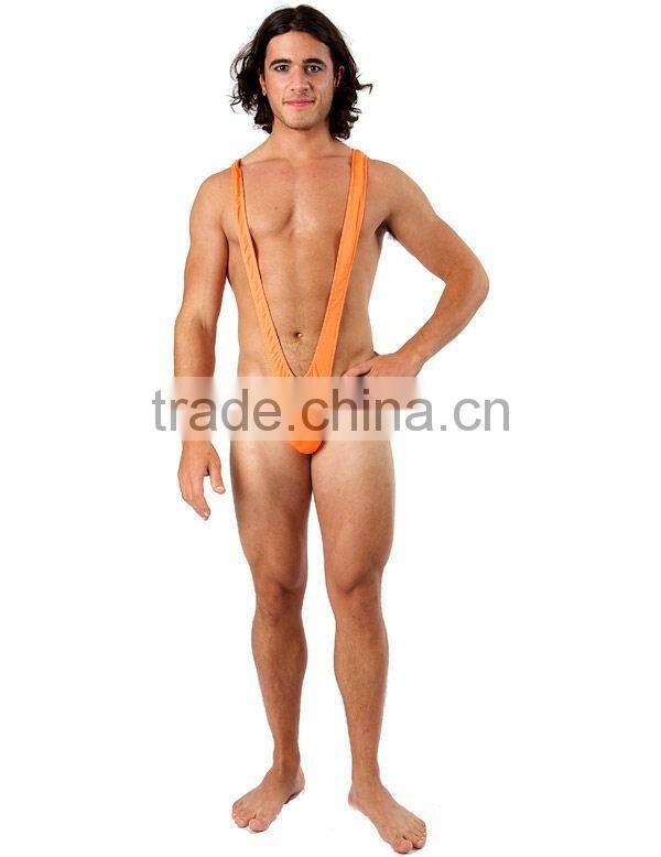 Borat Mankini Thong Swimsuit (Zebra Print)