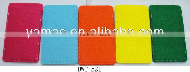 Popular polyester felt mobile bag