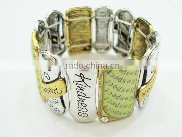 Silver resin bangle bracelets wholesale bangle clear resin for jewelry making