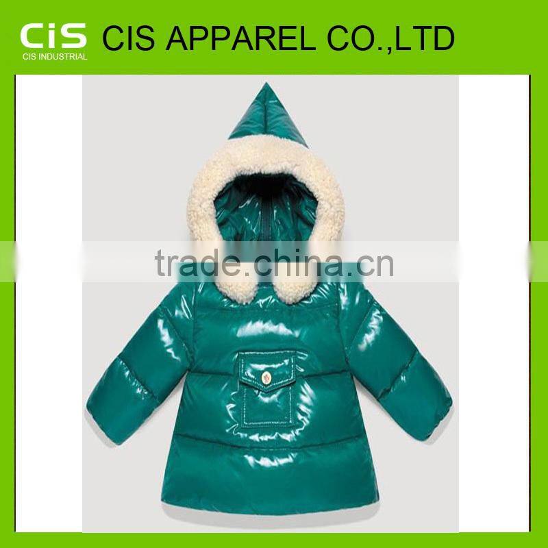 latest design waterproof winter girls jacket