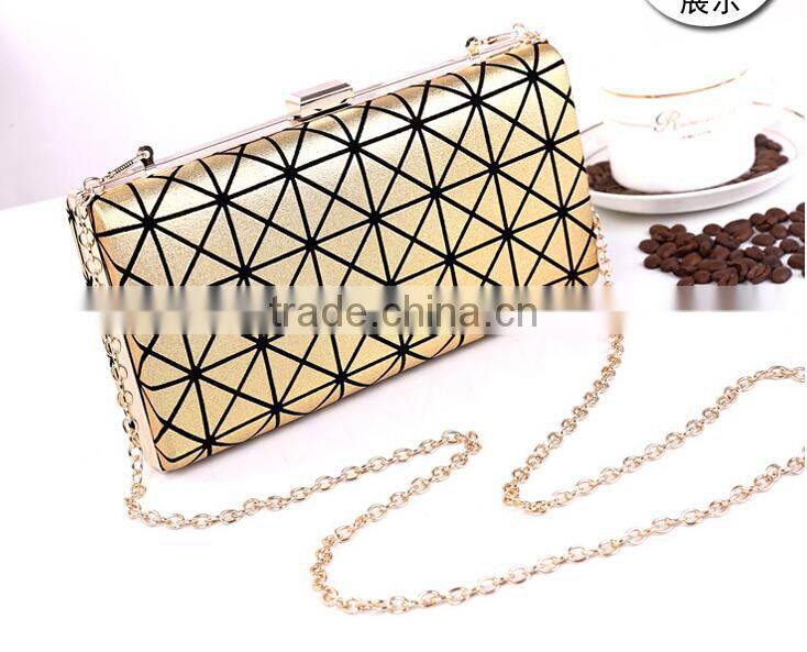 high quality diamond latest women party comestic bags