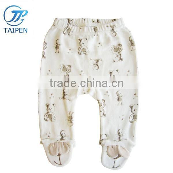 2017 Spring Baby 100% Cotton 2pcs Set t Shirt And Pants With Cute Bear Pattern Unisex Baby Clothes