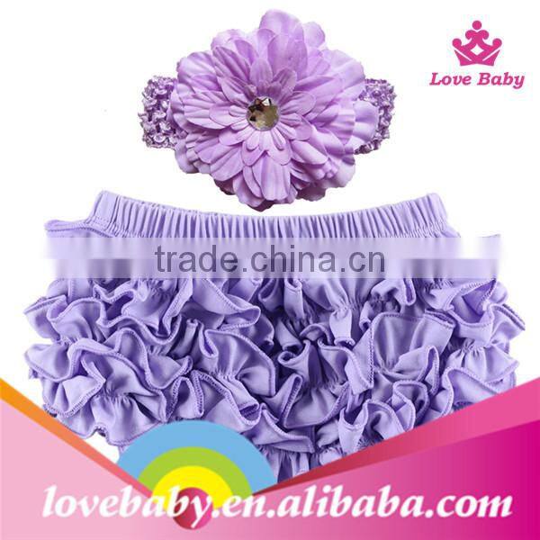 Princess Baby Girls Cute Bloomers Ruffle PP Pants Shorts Bow Diaper Nappy Cover LBS5052506