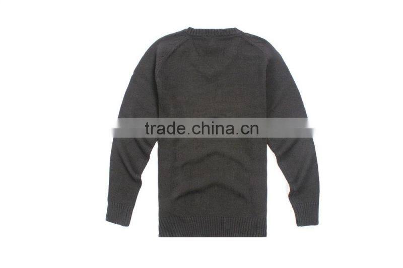 2015 Fashion V Neck Sweater Knitting Pattern Free