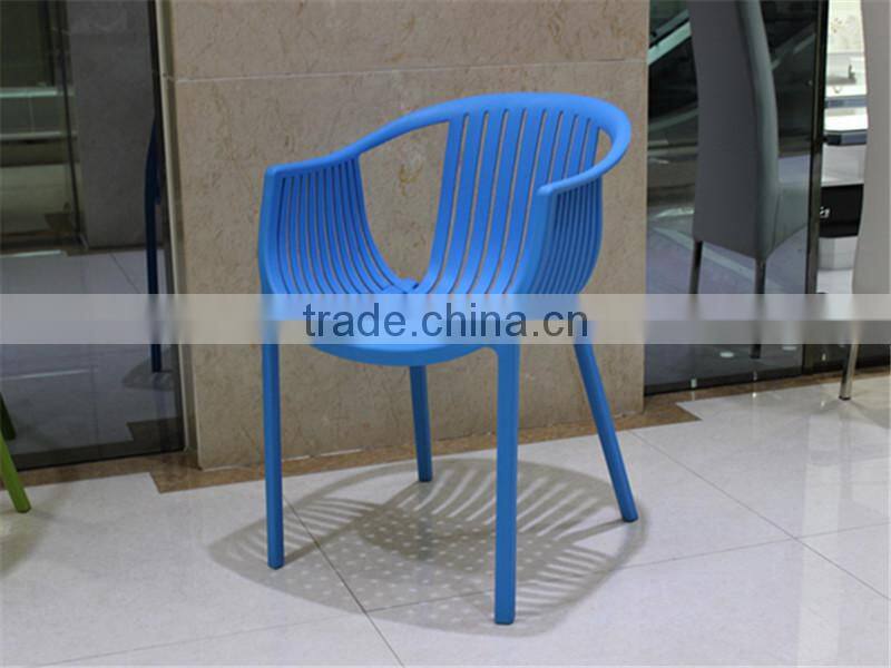 High quality furniture cheap stacking plastic garden chairs for coffee chairs