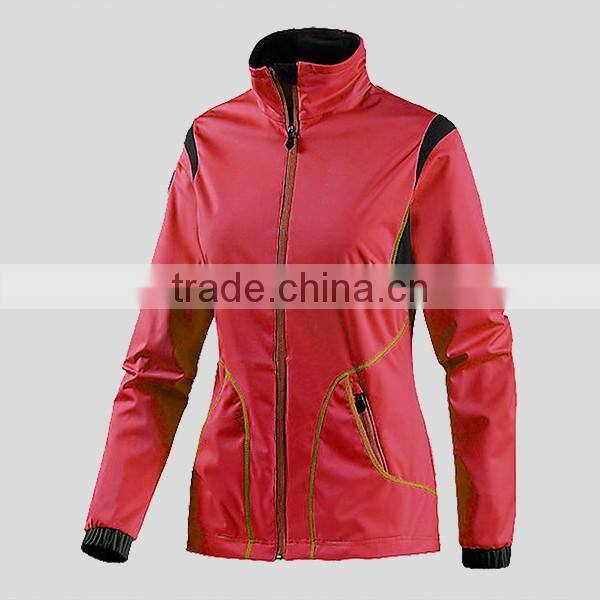 new styles girl's red cycling jacket