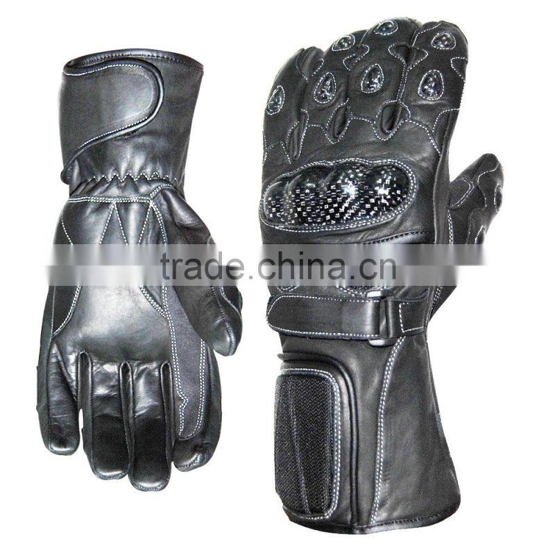 Real leather Motobike Gloves