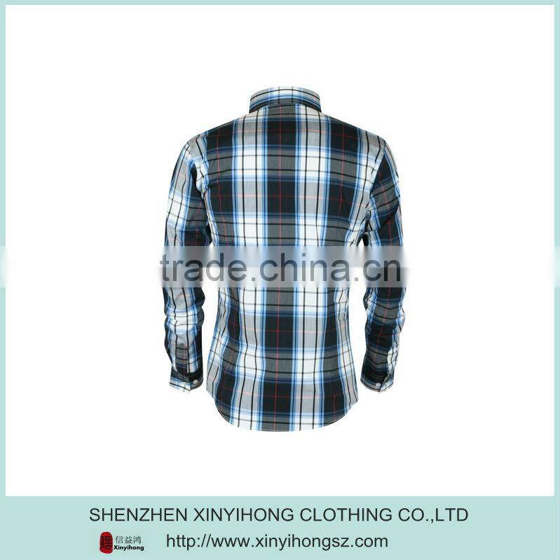 Slim Fitted Cotton Stretch Latest Casual Shirts Designs For Men