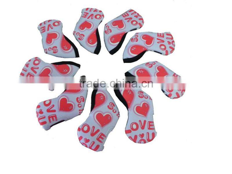 New deisgn Custom Neoprene golf iron headcover set