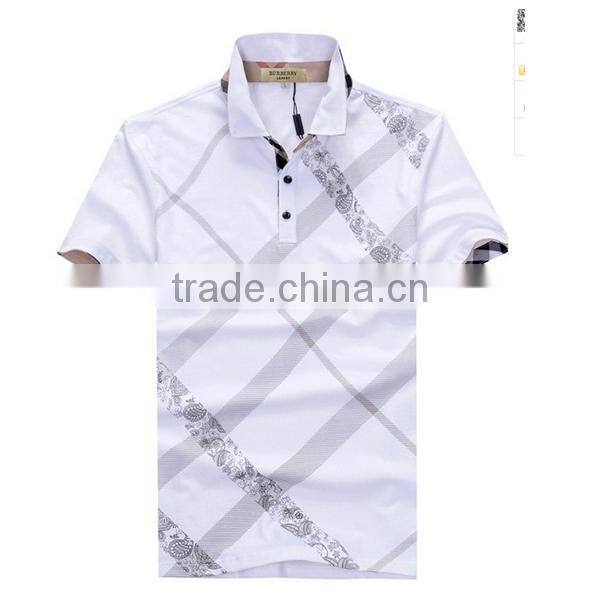 Fashion design cotton polyester promotional polo shirt embroidery on sale