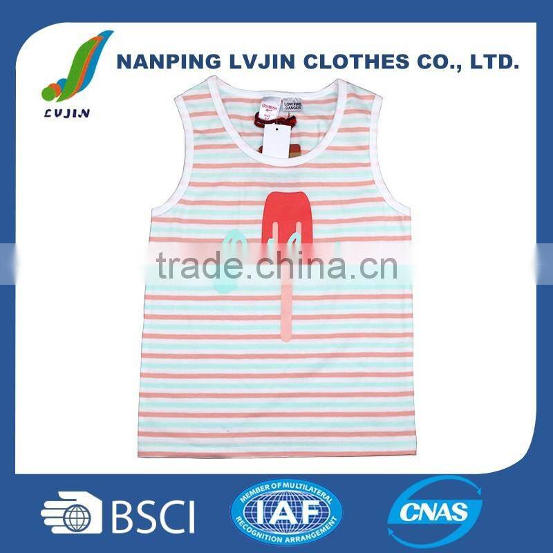 Children Age Group and T-Shirts Product Type plain kids tank tops