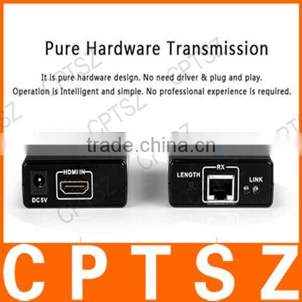 1080P Network HDMI Extender Receiver + Transmitter(Sender) Extender Over Ethernet LAN RJ45 CAT5E CAT6 For HD DVD PS3 Projector