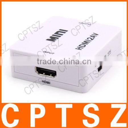 HDMI to AV Video Audio Converter - White
