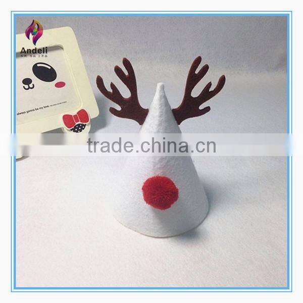 2015 New design promotion Funny felt christmas hat