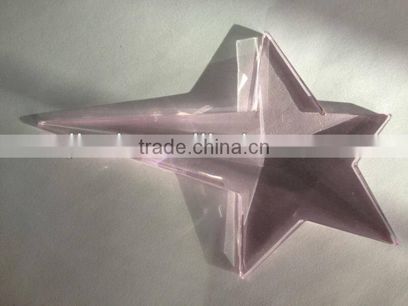 crystal star for paper weight