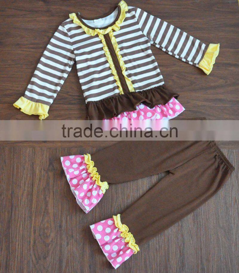 2016 fashion wholesale clothes baby girls lace trimmings boutique outfits sleeveless bow cotton romper sets