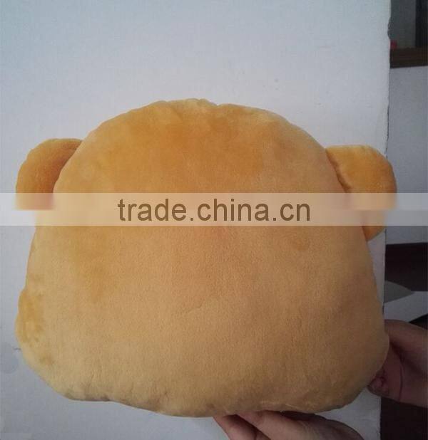 New Creative Plush Stuffed funny emoji plush monkey pillow