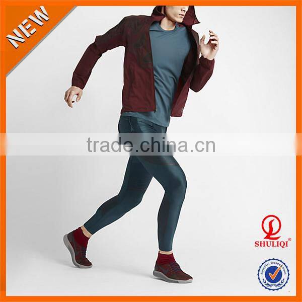 2016 good elasticity mens tights pantyhose fitness of pants for running