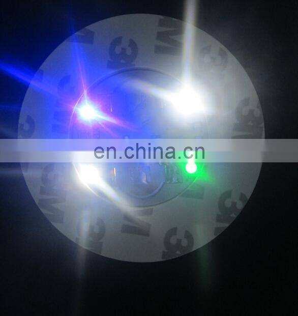 EVA+PCB led bottle sticker coaster light up coaster