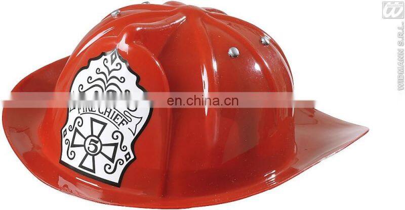 Hot sale red toy fireman helmet for children with high quality CH2070