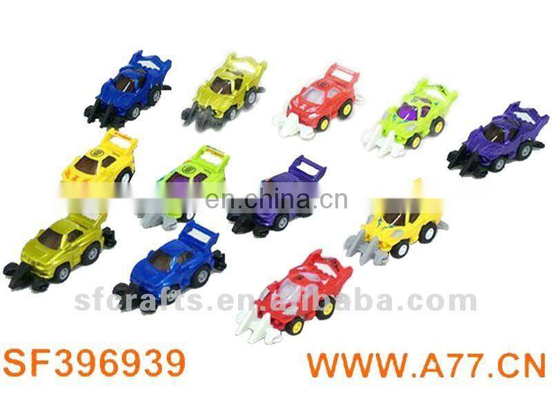 New plastic mini pull back rail car toys