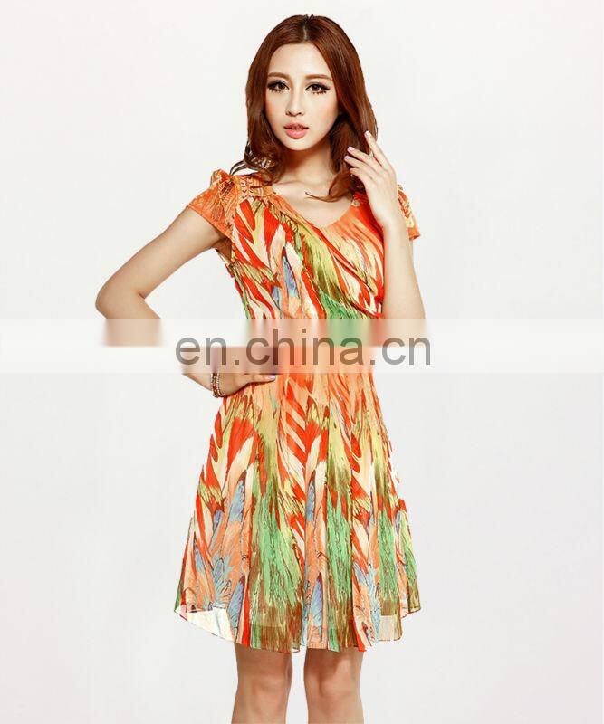 New fashion ladies wholesale sun dresses