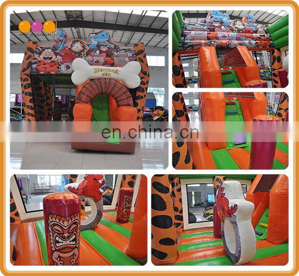 Funny hot-selling animals fun world jumping bouncer inflatable slide