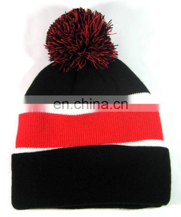 Cheap Wholesale Leather Patch Beanies, Custom Patch Winter Beanies Hat