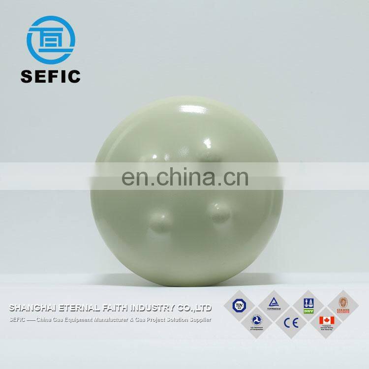 Wholesale 13.4L 30LB Steel Balloons Helium Gas Cylinder With Ribbon