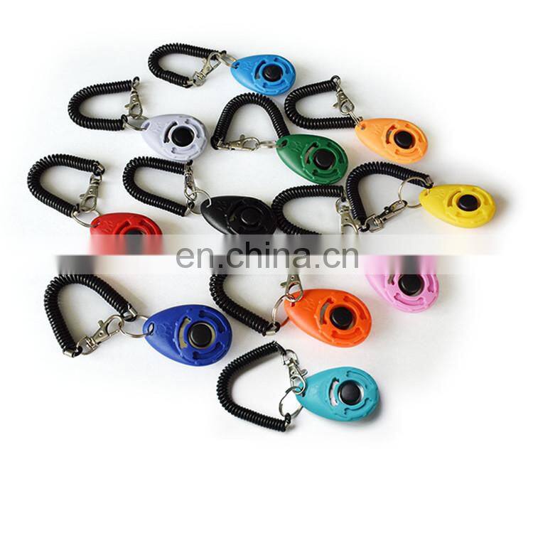 High quality dog trainer whistle & clicker pet training clicker for dog