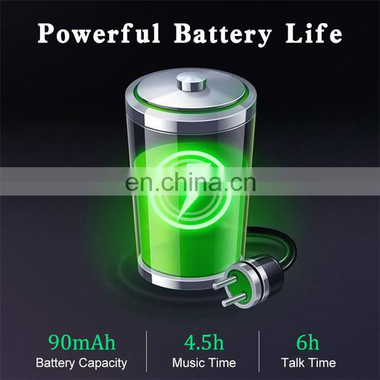 New Bulk Metal Wireless Pure Bass Neckband Earbuds Earphones Headphones with TF card