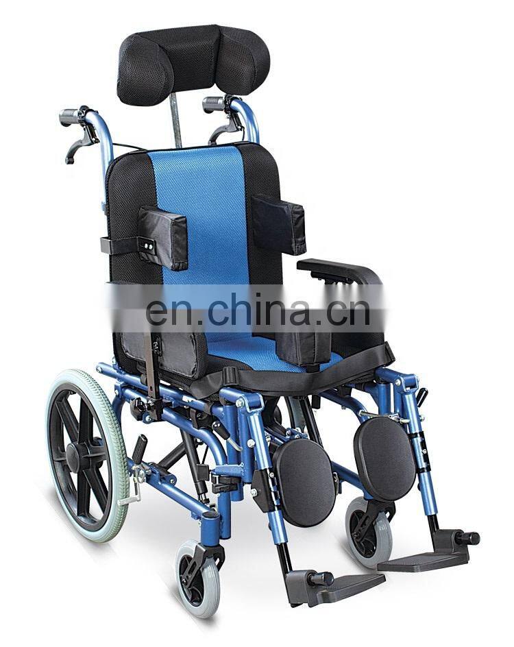 2021 best seller aluminum Cerebral Palsy wheelchair for both children and adults --- send inquiry and get samples free