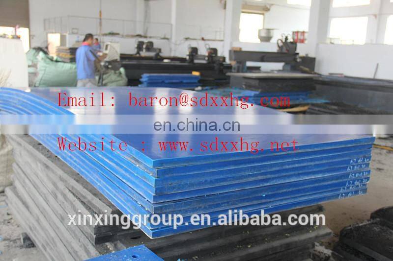 neutron radiation shielding/boron added uhmwpe sheet/black borated polyethylene sheets,boron contained uhmwpe pad/5% borated