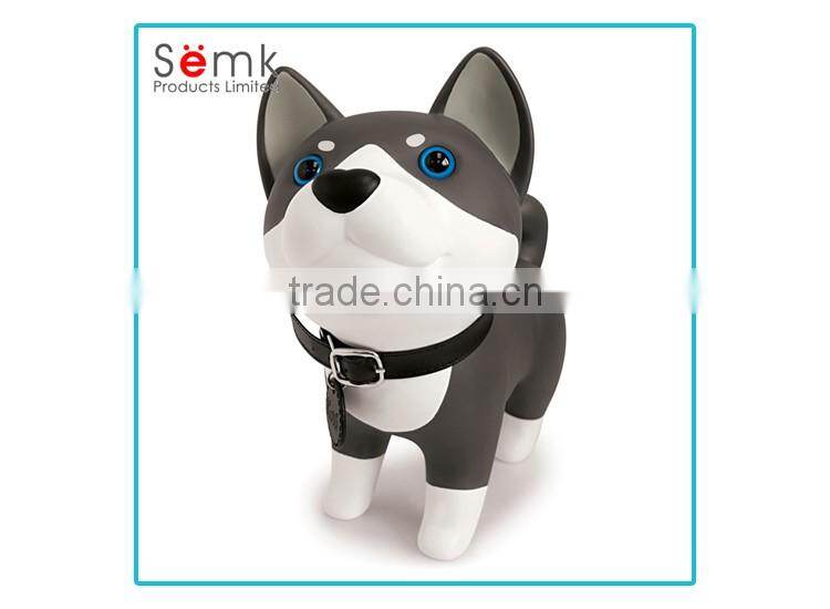 New arrivals christmas gift dog shape money saving storage box