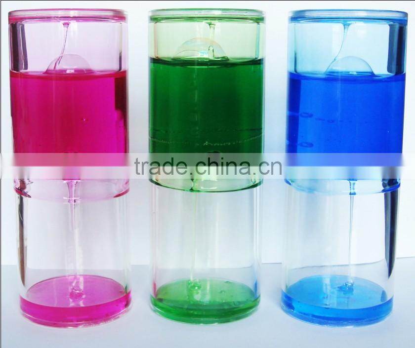 Small Hourglass Sand Timer, Acrylic Liquid Gel Timer Hourglass