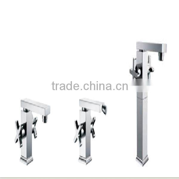 Chrome Plated Brass Single Handle Basin Faucets