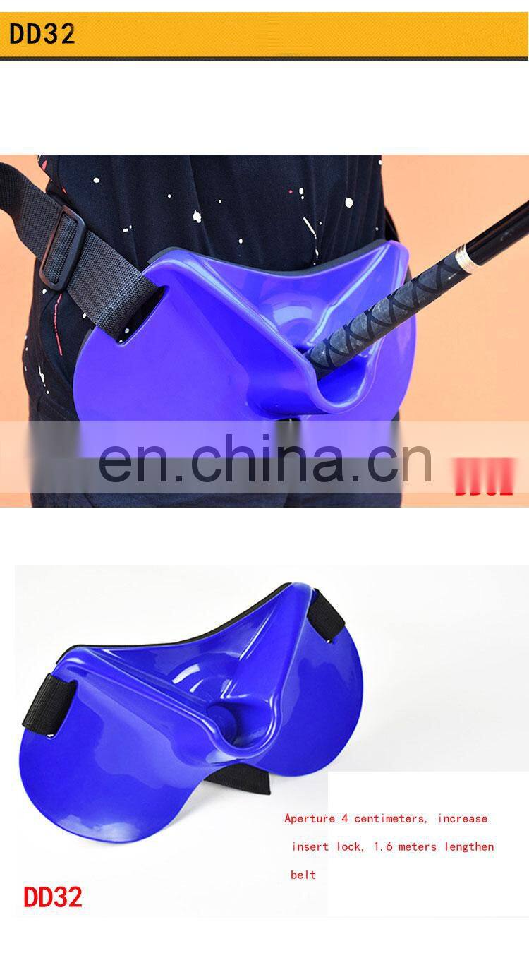 ABS Professional Adjustable Stand Up Fishing Waist Gimbal Fighting Belt Rod Pole Holder for boat fishing other fishing product