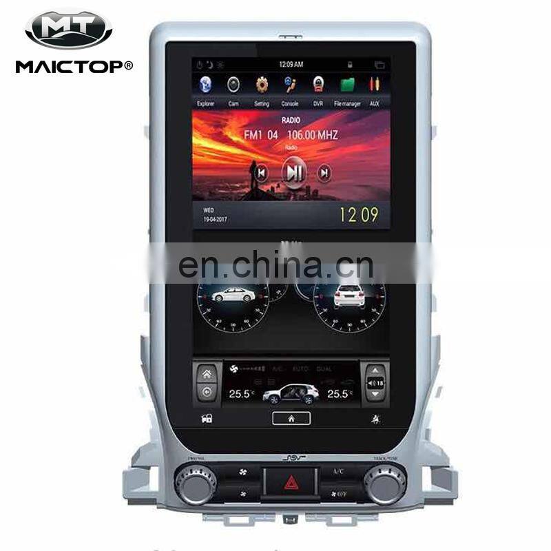 Maictop DVD Player +GPS for Land Cruiser FJ200 2016