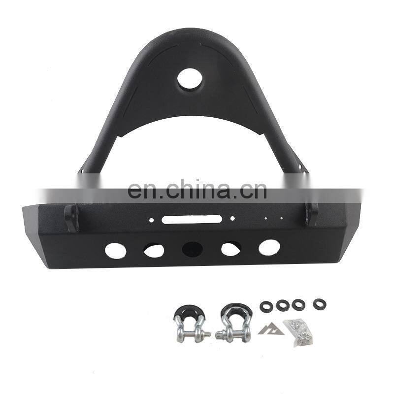 Offroad Black Front Bumper for Jeep Wrangler JK 07+ Car Accessories Bumper Guard