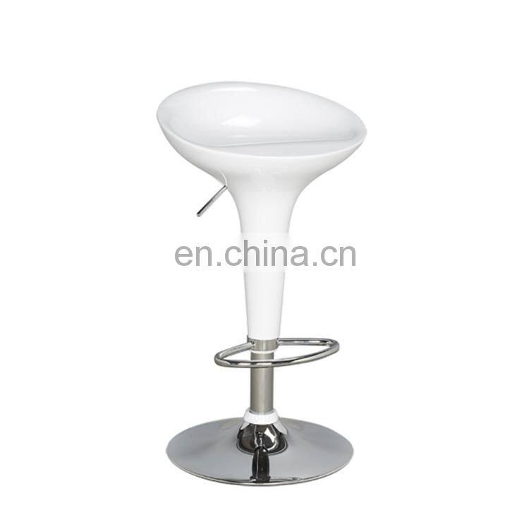 New Style ABS Plastic Bar Stool High Chair For Bar Counter And Kitchen Room
